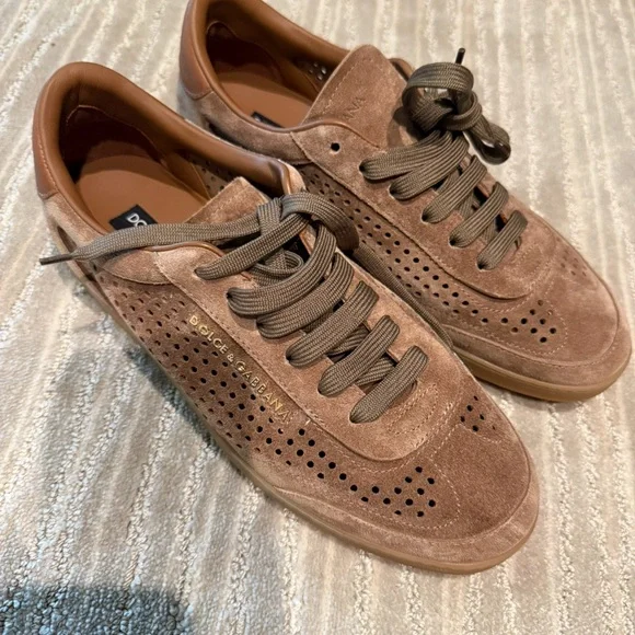 Men’s new Dolce and Gabbana St Tropez sneakers 9.5 - Picture 1 of 3